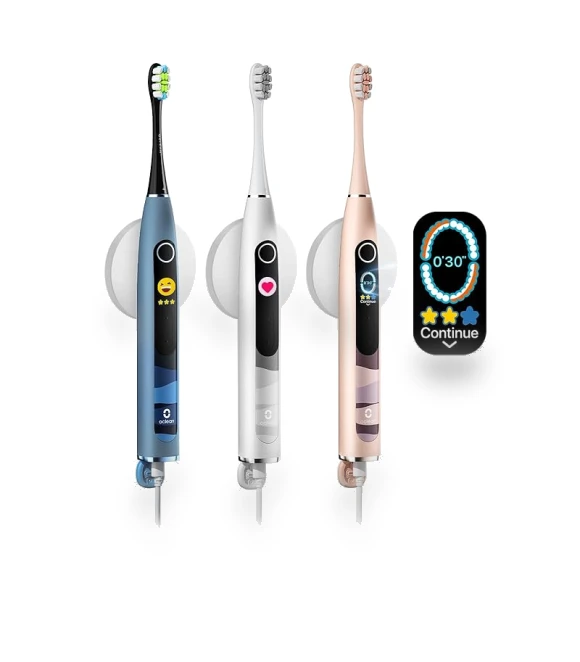 Electric Toothbrush with AI Cleaning Visualization — Rotating Electric Toothbrushes, SAKURA BLOSSOM