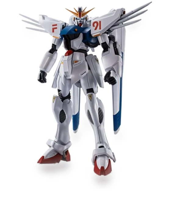 Mobile Suit Gundam F91 Gundam F91 Painted Movable Figure — Heroic Collectibles, TAMASHII NATIONS