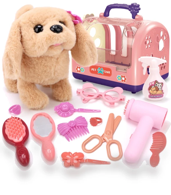 Plush Robot Dog Electronic Toy — Interactive Learning Devices, hayatospeed