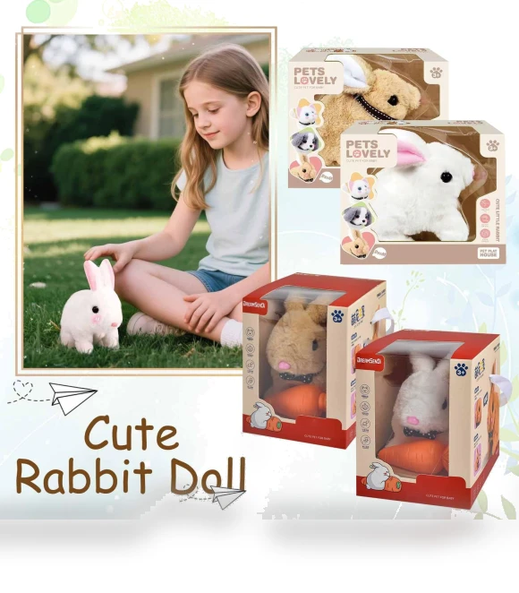 Realistic Robot Rabbit — Interactive Animal Companions, superhero