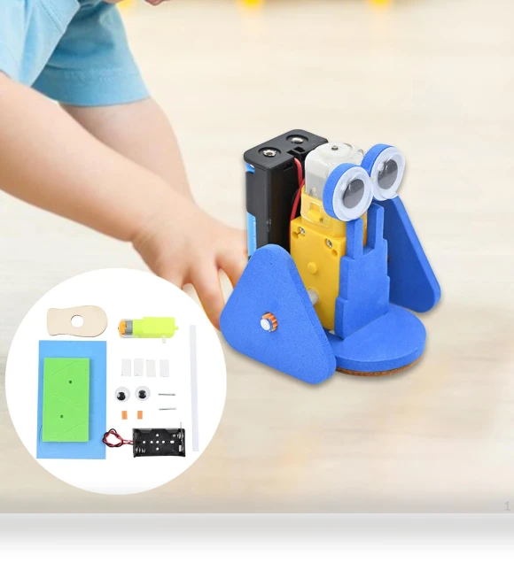 Scientific Experiment Toy Electronic Engine Little Inventions Robot Craft Construction — Construction Kits, Closet of Beauty