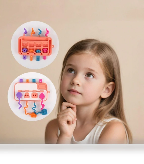 Silicone Touch Busy Board Puzzle — Infant & Early Childhood Playthings, Lianchuang