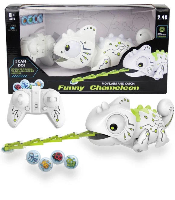 Smart Chameleon with Remote Control — Interactive Animal Companions, CreativeToys