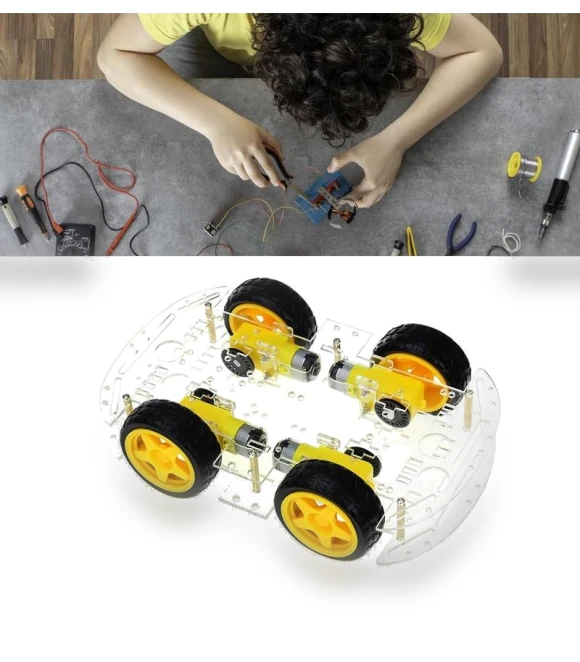 Smart Robot Car DIY Kit — Construction Kits, Happy Camp