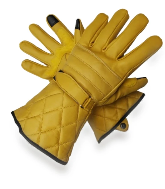 Touchscreen Compatible Goat Leather Gloves — Gloves, nicoJAPAN