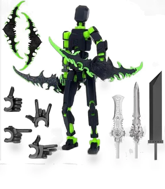 3D Printed Titan Robot Mobile Doll Set — Collectible Statues, DONOTTAG