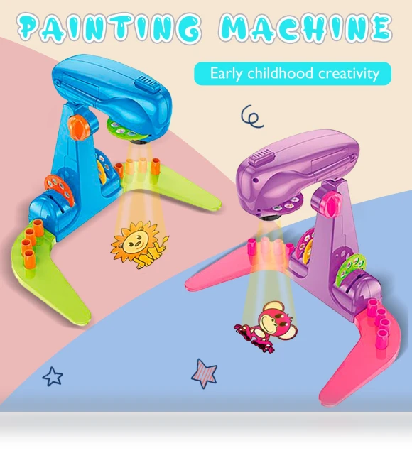 Kids Smart Projector Drawing Learning Machine — Drawing Boards, Muhayund