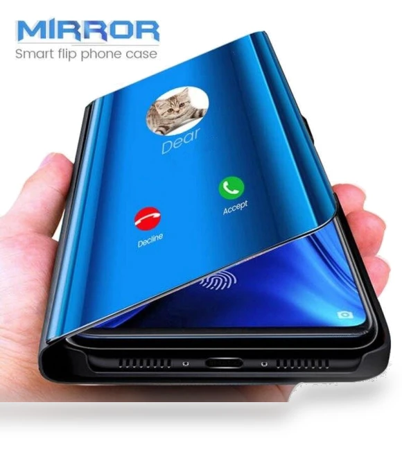 Luxury Smart Mirror Flip Cover — Screen Protectors, WHOP-A1