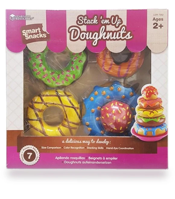 Smart Cookie Donut Stacking — Stacking Blocks, Board M Factory