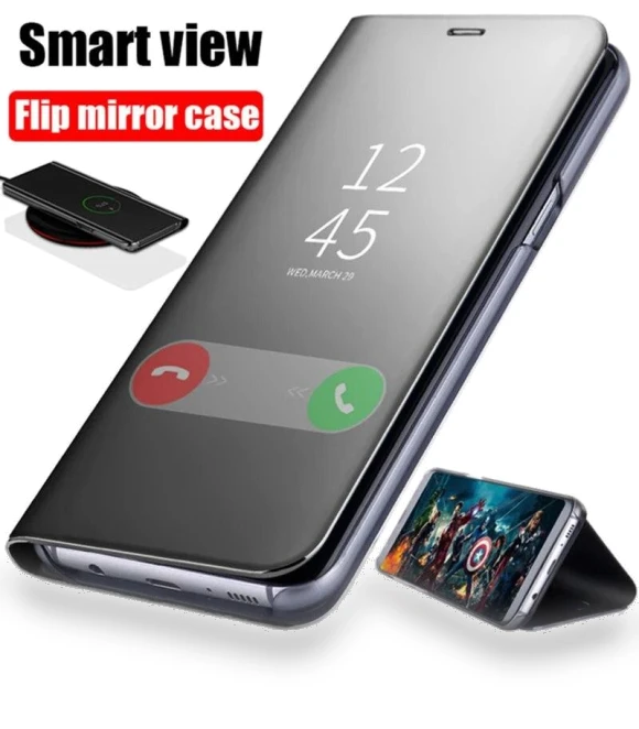 Smart Mirror Flip Cover — Screen Protectors, case-A1