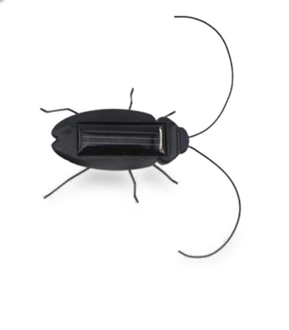 Solar-Powered Educational Robot Cockroach Toy — Solar Power, roses