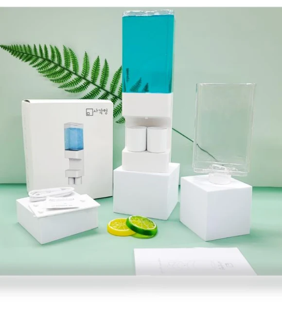 Square Smart Mouthwash Dispenser — Oral Rinse, Board M Factory