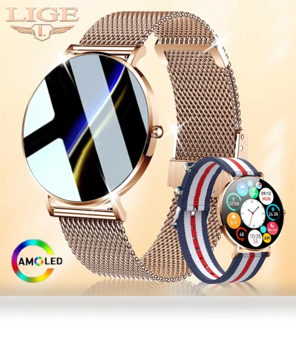 Ultra-Thin Minimalist Smart Watch — Smartwatches, LIGE