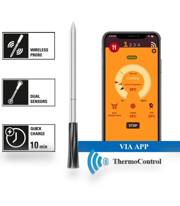 Wireless Meat Thermometer — Thermometers, Daily necessities-V