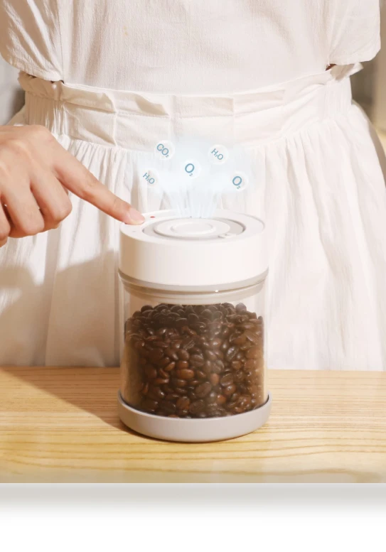 Automatic Vacuum Storage for Coffee Beans — Tea Storage Chests, Nippon-Mart