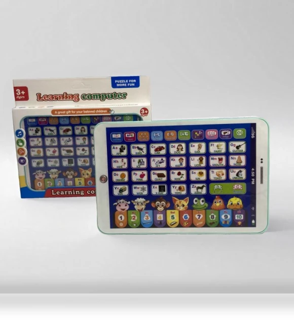 Bilingual Learning Tablet — Children's Corner, Peach Bloom