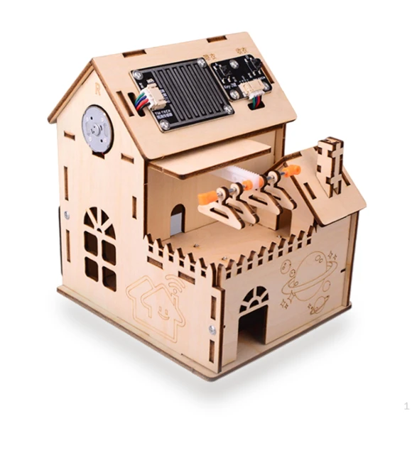 Educational Smart Home Wooden Kit — Construction Kits, Love DIY