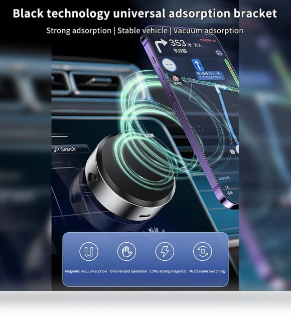 Intelligent Car Phone Holder — Dashboard Installation Kits, JOHO