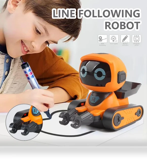 Line Following Robot Toy — Interactive Figures & Robots, Spicy chicken
