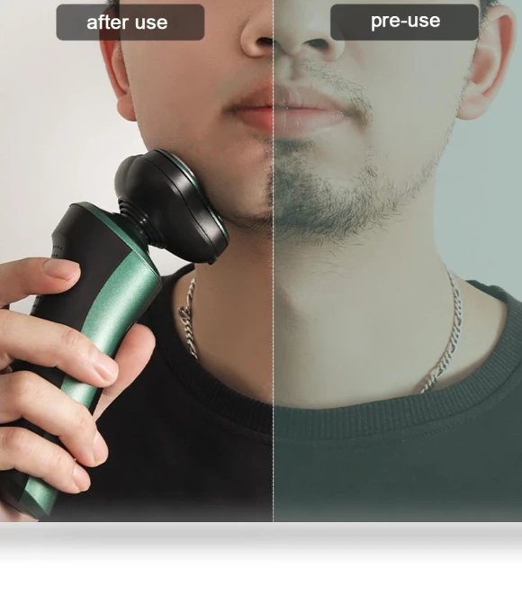 Men's Rechargeable Shaver — Nose & Ear Trimmers, HY Life House