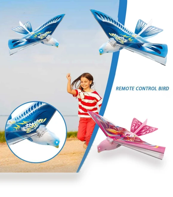 Mini RC Flying Bird Drone — RC Helicopters, Pan s Toy-Kingdom
