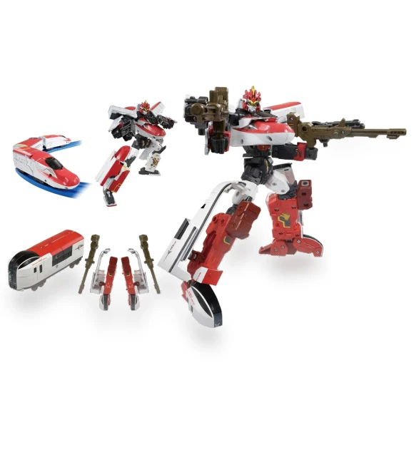 Shinkansen Deformation Robot Shinkalion Z E6 Nex Train — Toy Vehicles, TAKARA TOMY