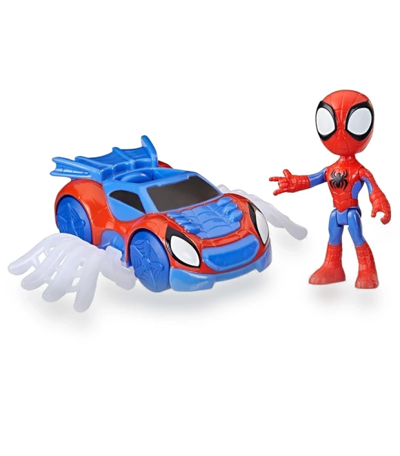 Spidey and His Amazing Friends Spider-Crawler Robot — Interactive Figures & Robots, Hasbro