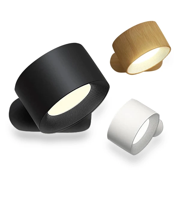 360° Magnetic Rotating LED Wall Lamp — Wall Lighting, SURTOP