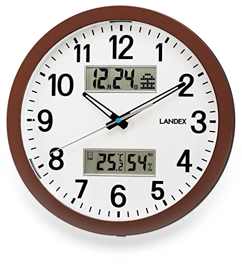Analog Wall Clock with Illumination — Clocks, Collectors Guild Japan