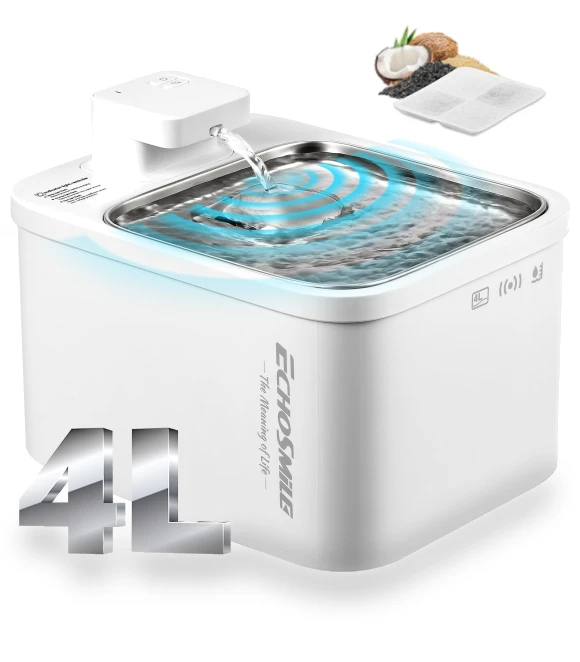Automatic Cat Water Dispenser — Automatic Feeders, SAMURAI STYLE