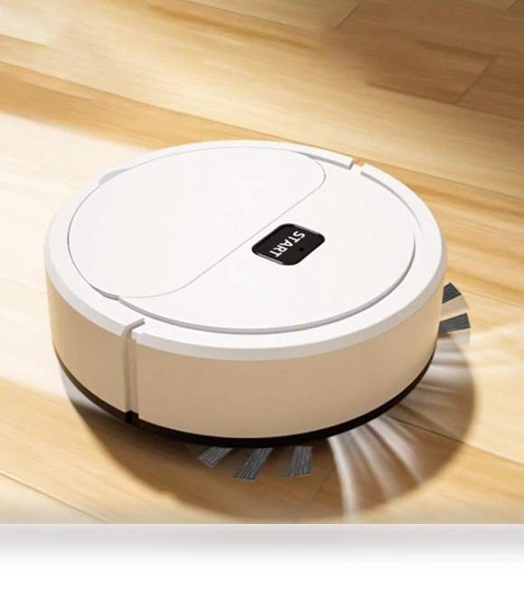 Automatic Floor Sweeping Robot Vacuum — Smart Cleaning Robots, Simple and warm