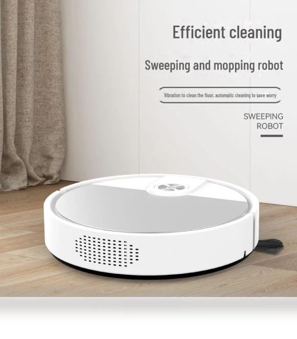 Customizable Smart Robot Vacuum with USB Charging — Smart Cleaning Robots, Small Appliances