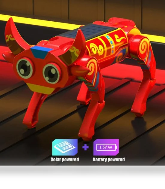 Educational Solar Electric Robot Toy — Solar Power, Volans