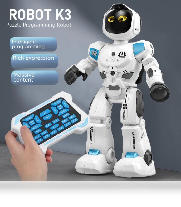 Intelligent Remote Control Robot Dog — Interactive Figures & Robots, Peach Bloom