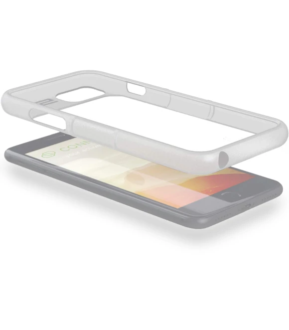Motorcycle Smartphone Holder with Weather Cover — Gloves, Daytona