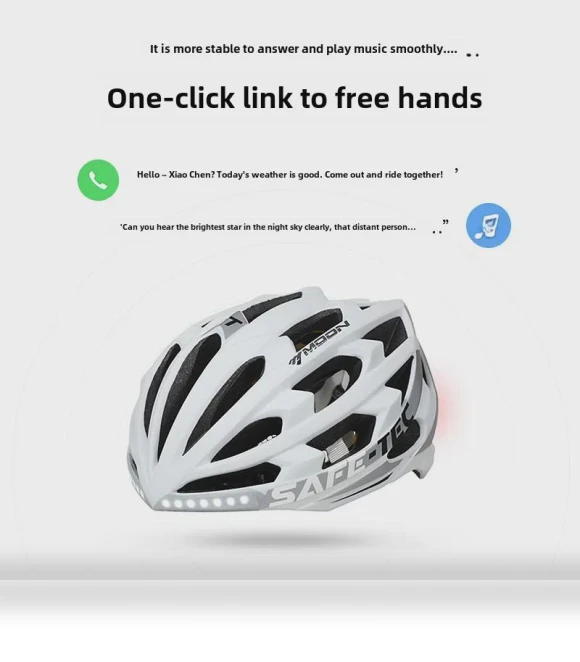 Smart Bluetooth LED Bike Helmet — Helmets & Accessories, VantaGoods