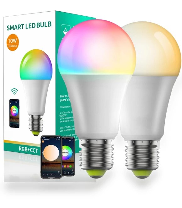 Smart Bluetooth RGB Bulb — Light Sockets, E-Kingsman