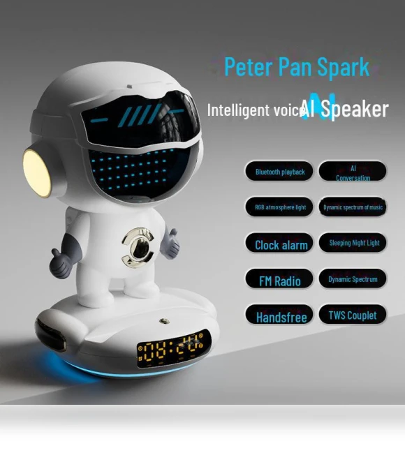 Smart Bluetooth Speaker with AI — Portable Audio, ElectroCN
