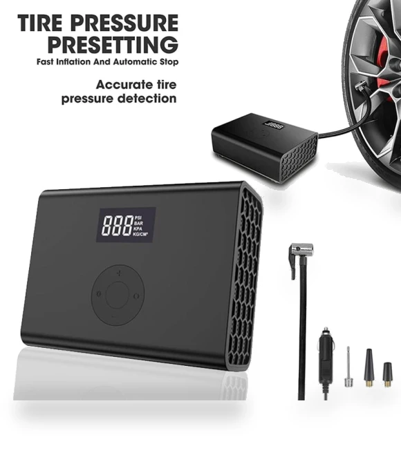 Smart Car Air Pump — Tire Inflation Solutions, HOME-Auto-001