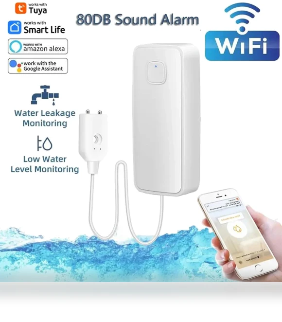 Smart Water Leak Sensor — Water Leak Detection Systems, HOME-Auto-001