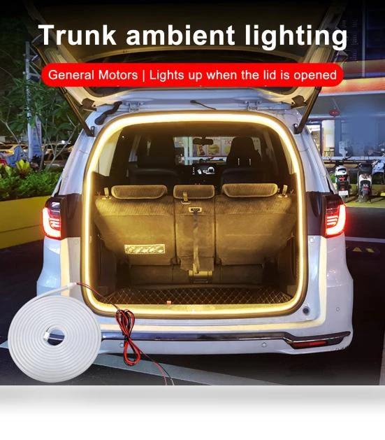 Universal LED Trunk Strip — Trailer Lights, Car Care
