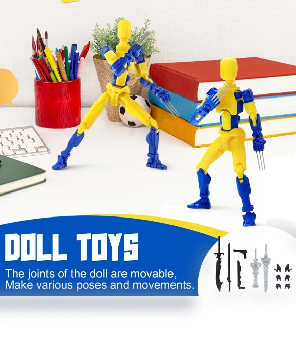 3D Printed Mobile Robot Titan Doll Set — Heroic Collectibles, superhero