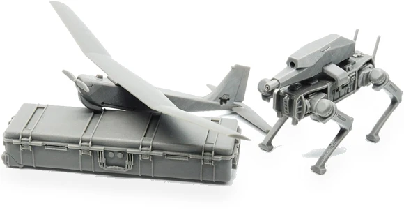 Armed Robot UAV Kit — Airplane & Jet, Magic Factory
