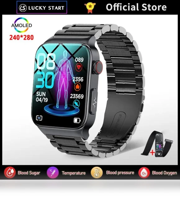 Blood Health High-end Smartwatch — Smartwatches, Lucky Start