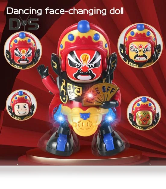 Face-Changing Robot Toy — Interactive Figures & Robots, Play with You