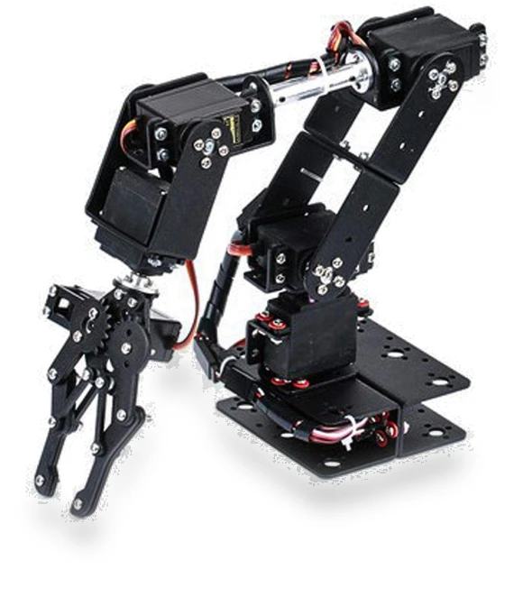 Mechanical 6DOF Robot Manipulator Claw Kit — Robotic Enhancements, Japan Zen Mall