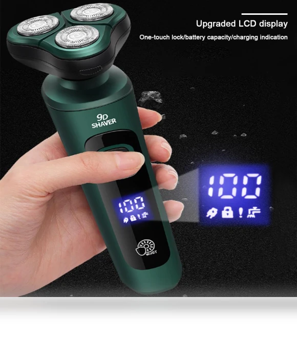 Men's Rechargeable Shaver — Nose & Ear Trimmers, Good Household Items