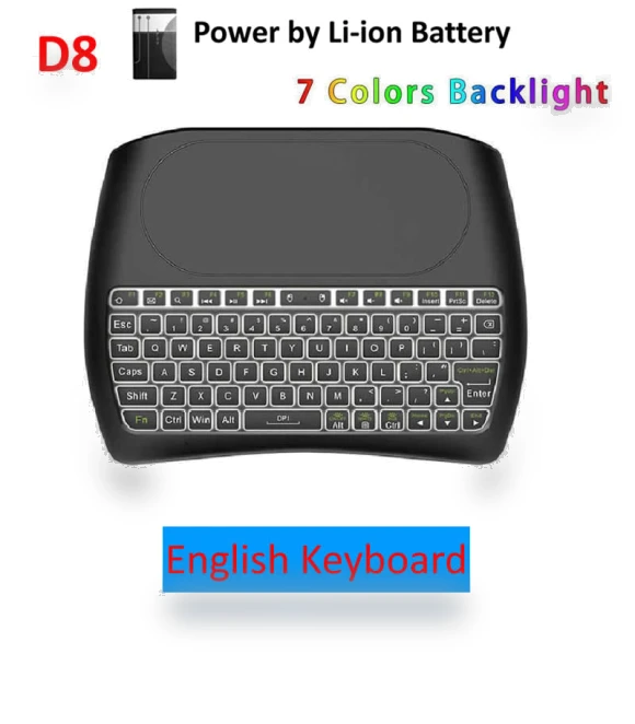 Wireless Mini Keyboard with Air Mouse — Keyboards, Chic Interiors