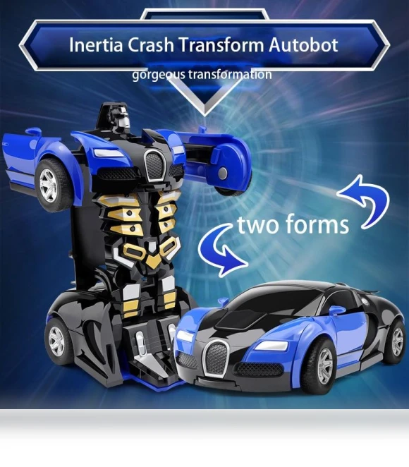 Automatic Deformation Robot Car Toy — Toy Vehicles, Homeware Essentials
