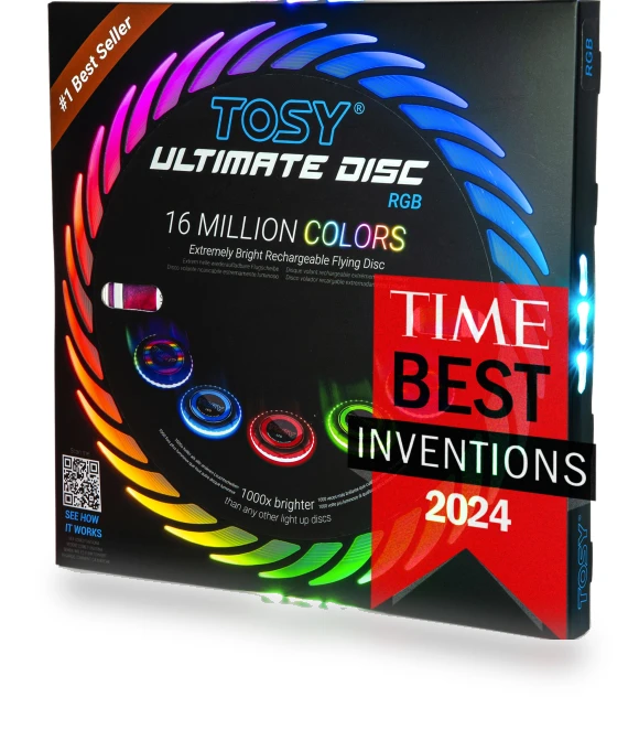 Flying Disc with RGB Lights — Flying Toys, TAKUMIYA